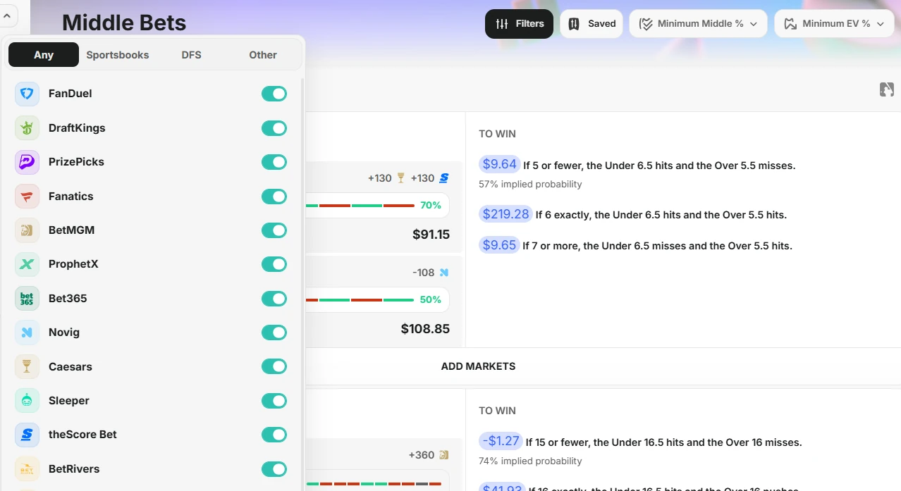 Outlier.bet platform overview — the new standard in betting analytics
