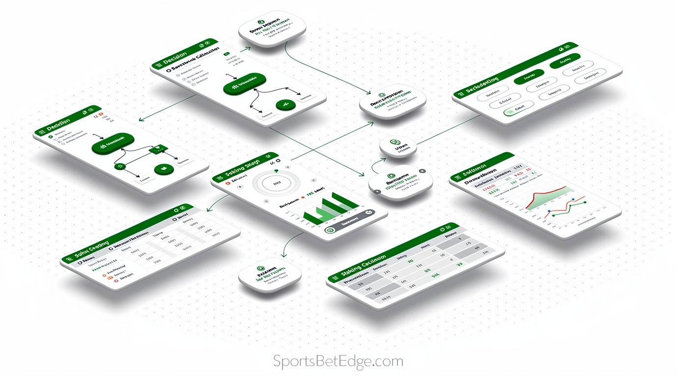 Interactive operational interface breakdown of SportMarket Pro