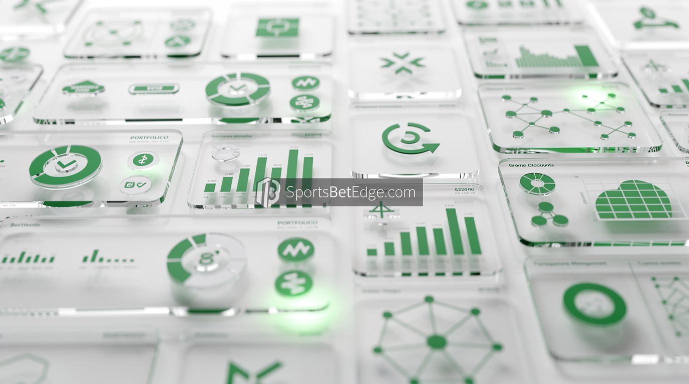 Premium quantitative workflow visualization mapping the core strategic concepts for Portfolio Management